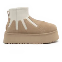 1 (1) UGG Classic Mini Dipper Boots Mustard Seed