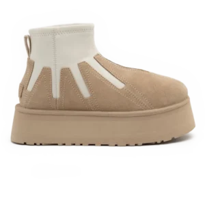 1 (1) UGG Classic Mini Dipper Boots Mustard Seed