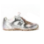 1-220 New Balance x Miu Miu 530 SL Leather Sneakers Metallic Silver