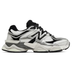 1-80 New Balance 9060 x Shoe Palace Metallic Silver Black